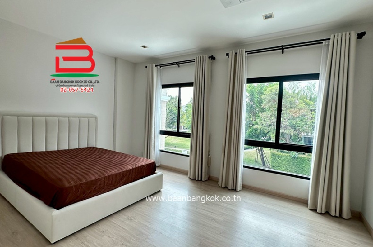 บ้านนวมินทร์ รามอินทรา : บ้านเดี่ยว หมู่บ้านลัดดารมย์ วงแหวน-รามอินทรา (ใกล้แฟชั่นไอส์แลนด์) เนื้อที่ 92.7 ตรว. แขวงออเงิน เขตสายไหม