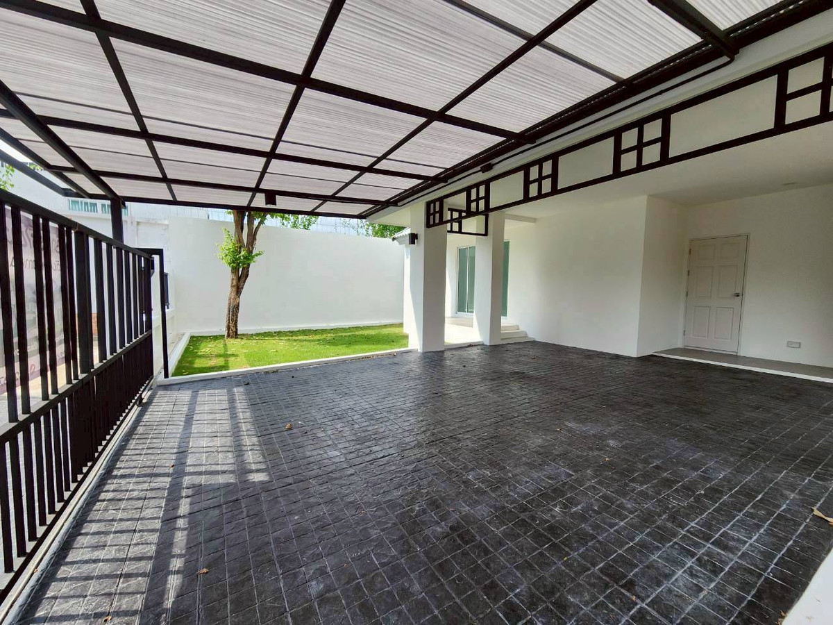 For SaleHouseLadprao101, Happy Land, The Mall Bang Kapi : Single house for sale, newly renovated, Parinyada Kaset-Nawamin.