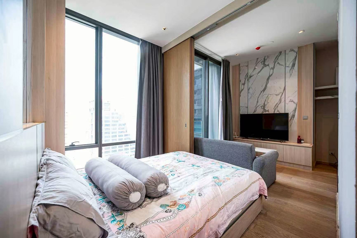 ให้เช่าคอนโดสีลม ศาลาแดง บางรัก : แอชตัน สีลม 1BED | 33ตรม | BTS ช่องนนทรี | 30,000/เดือน