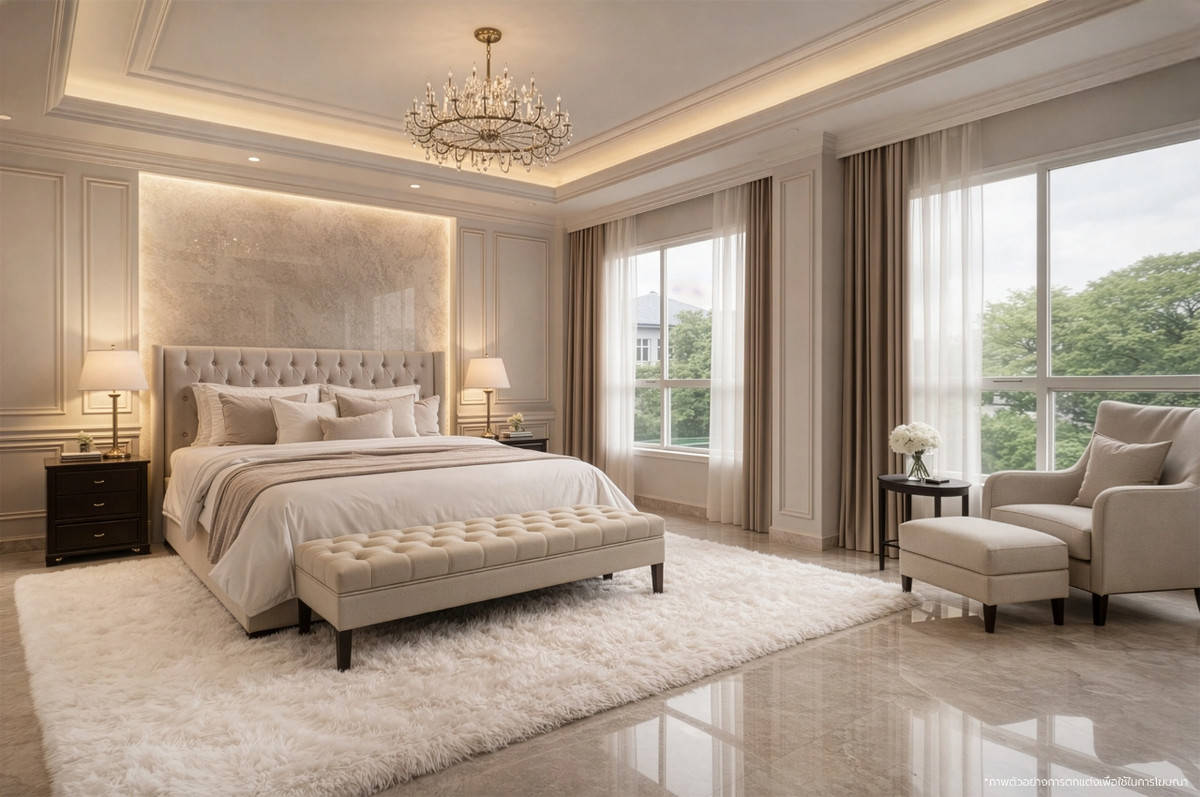 For SaleHouseRama5, Ratchapruek, Bangkruai : Large 3-storey detached house, newly renovated, Casa Premium project. Ratchaphruek-Rama 5