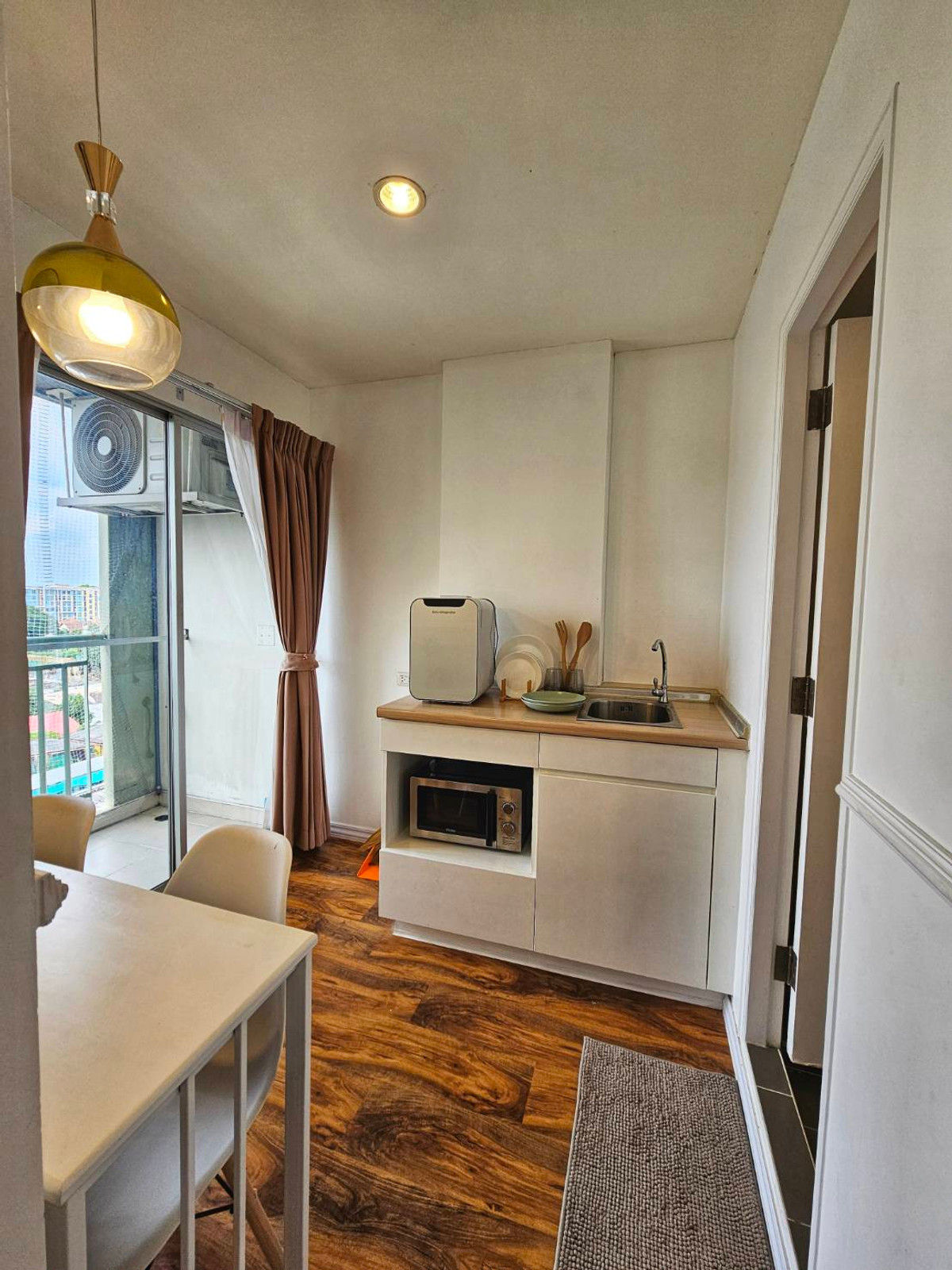 For RentCondoSeri Thai, Ramkhamhaeng Nida : Condo for rent, available, ready to move in Lumpini Condo Town Nida-Serithai☎️Line: 0883894733