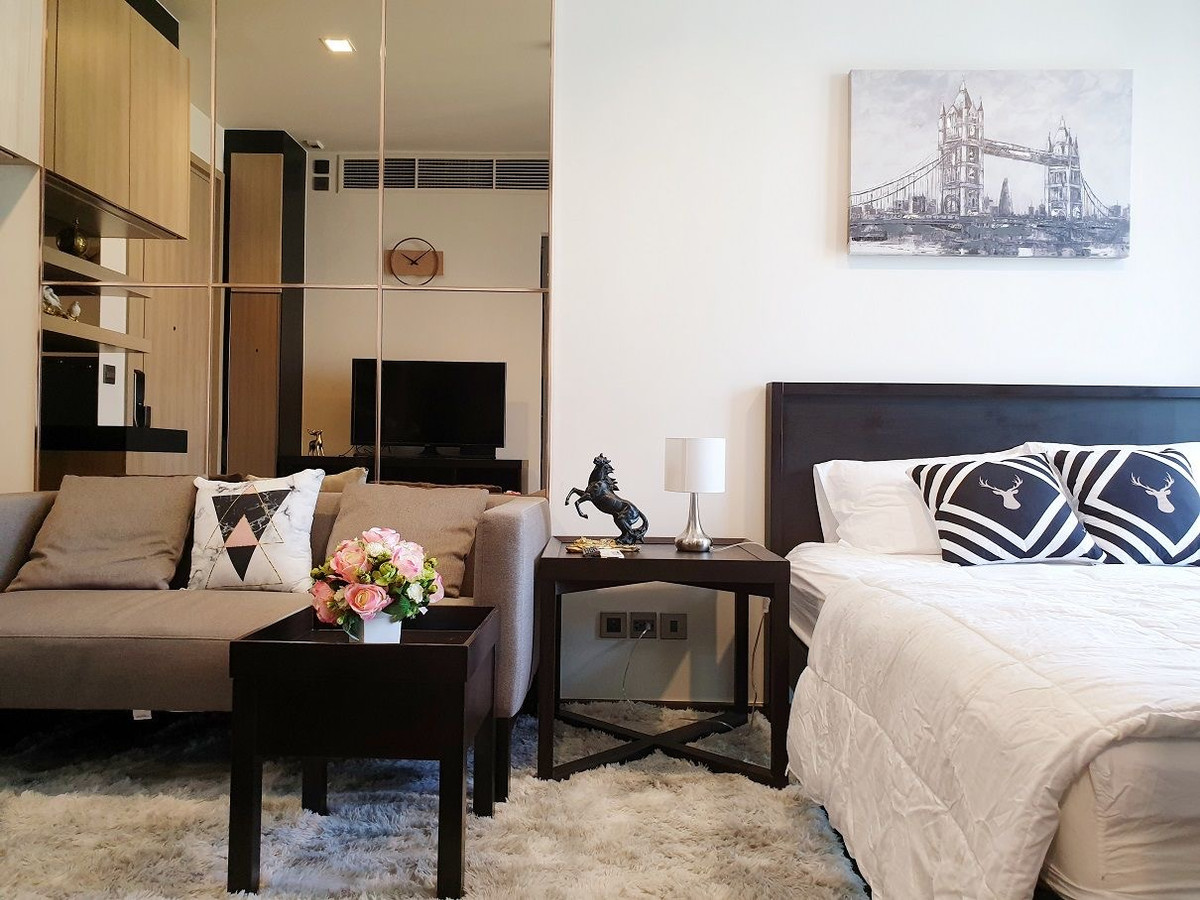 ขายคอนโดราชเทวี พญาไท : ชั้น 28  แต่งสวย สุดคุ้ม ! ขายคอนโดเดอะไลน์ ราชเทวี ( The Line Ratchathewi ）จากแสนสิริ  28.48 ตร.ม  ห่าง BTS ราชเทวี 220 เมตร !ใกล้ Siam Paragon 850 เมตร ! ด่วนมาก