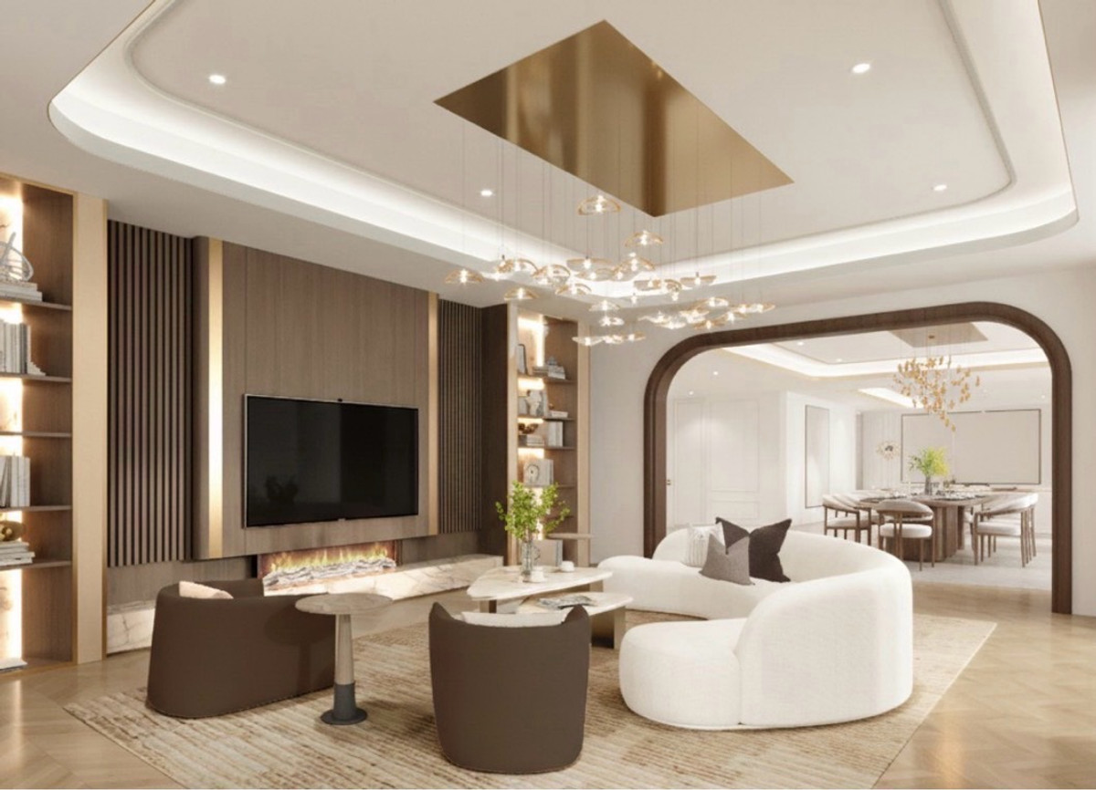 ขายคอนโดวิทยุ ชิดลม หลังสวน : Ultra-Luxury Grand Penthouse Top floor 🔥🌟 at one89 | Park View | 544 SQM