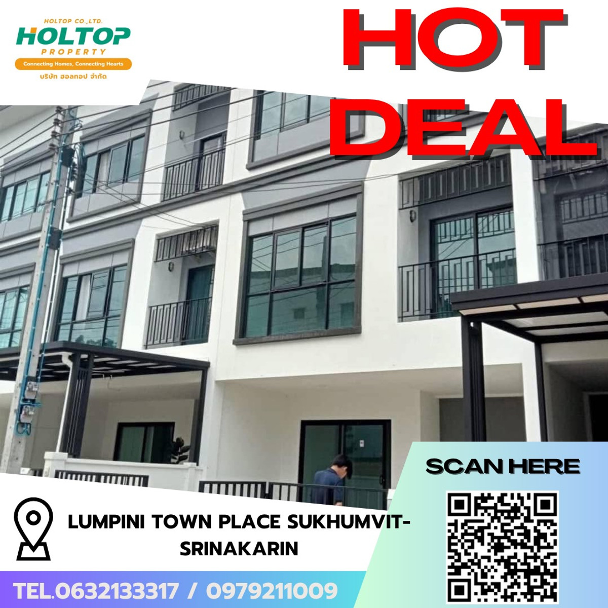 For RentTownhomeSamut Prakan,Samrong : #R9772 🎉 280369 House for rent Lumpini Town Place Sukhumvit-Srinakarin (Previous code R7533)