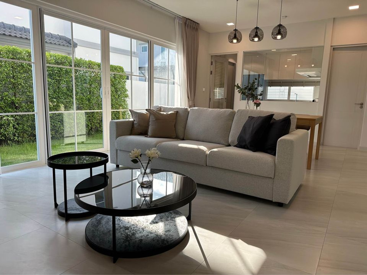 ให้เช่าบ้านบางนา แบริ่ง ลาซาล : ให้เช่า Villagio3 ศรีนครินทร์-บางนา  ( N1-1205 ) บ้านใหม่ทำเลดี ติดคลับเฮาส์ Villagio3 (New project) ตำแหน่งบ้านติดโซนใกล้ส่วนกลางในโครงการ , ทำเลสวย 