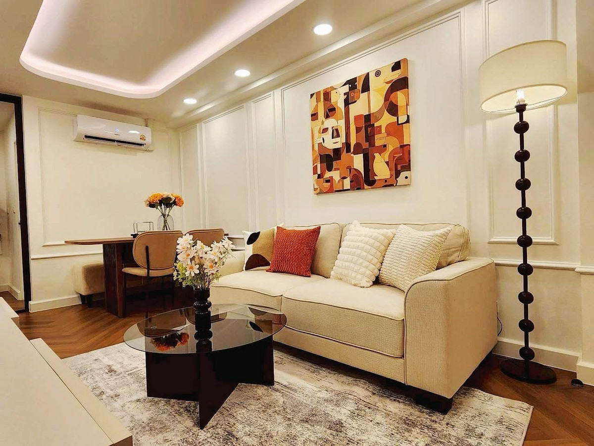 ขายคอนโดรัชดา ห้วยขวาง : 🐶 Pet-friendly! เลี้ยงสัตว์ได้ ใจกลางเมือง GRAND PARK TOWN ห้องสวย พร้อมอยู นัดชมเลย 063-616-5390