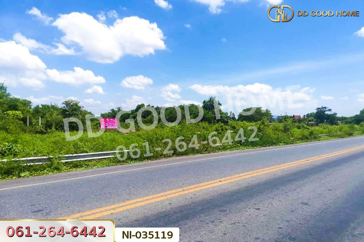 For SaleLandLop Buri : Land for sale in Pa Tan, Lopburi, near Phra Prang Sam Yot. NI-035119