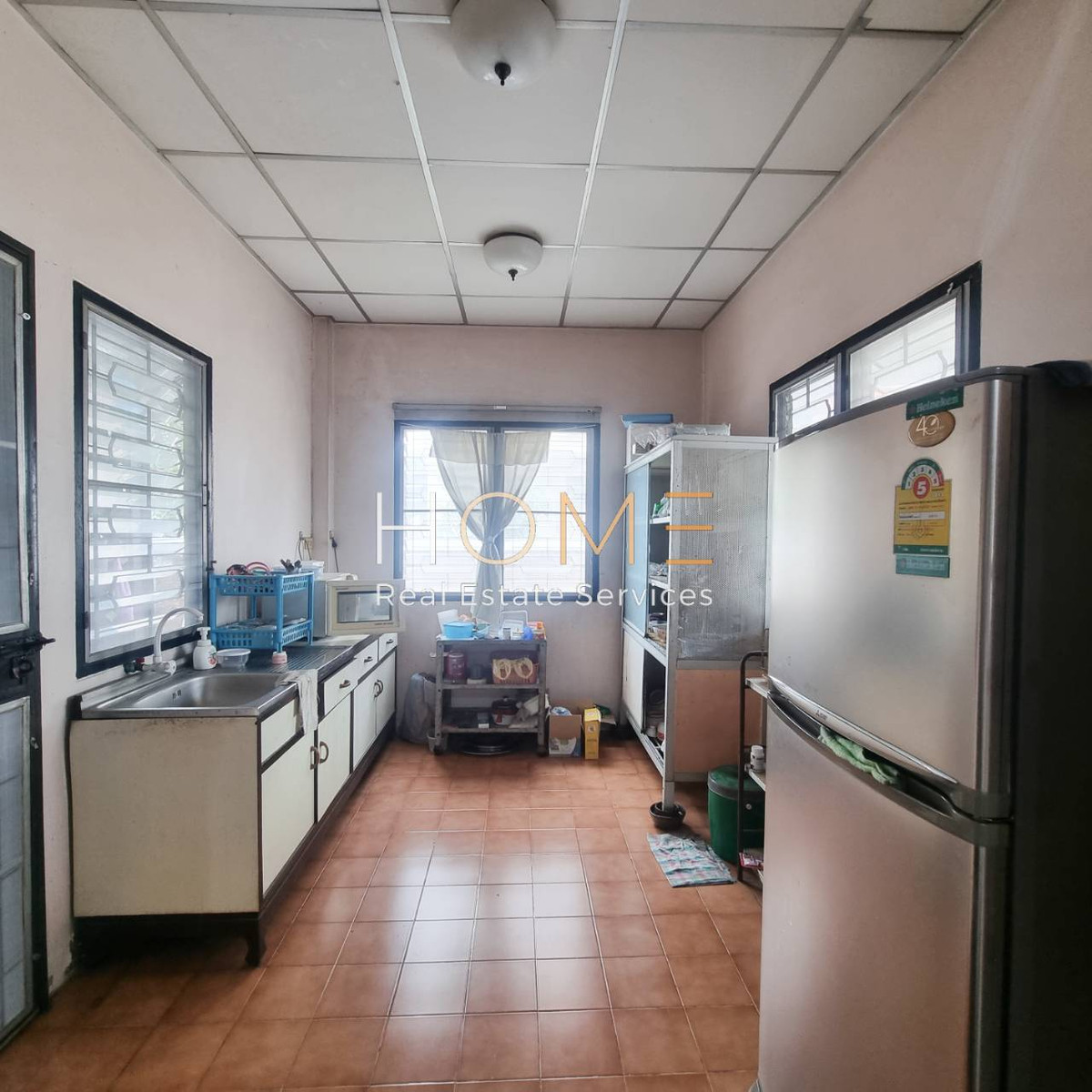 For SaleHouseMin Buri, Romklao : Single house, good location Near the Orange Line ✨ Pruksachat Ramkhamhaeng 118 / 3 bedrooms (for sale), Pruksachat Ramkhamhaeng 118 / Detached House 3 Bedrooms (FOR SALE) AA556