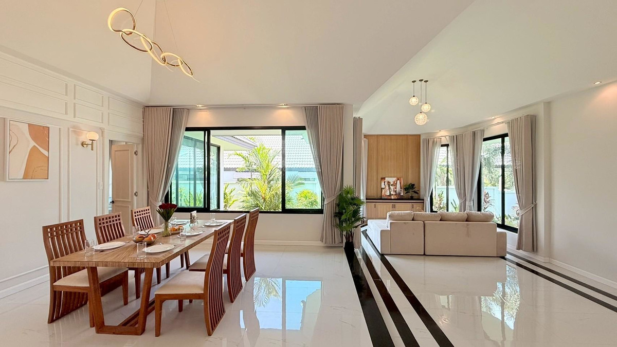 For SaleHousePattaya, Bangsaen, Chonburi : Detached House Nibbana Shade / 4 Bedrooms (FOR SALE) AM100