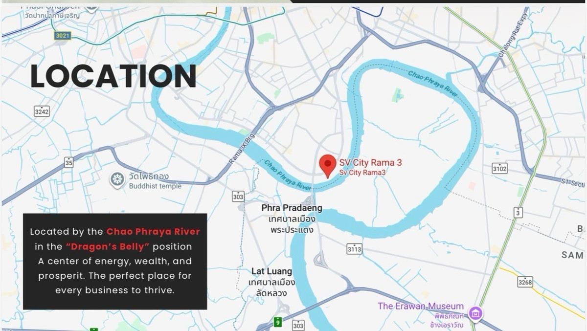 OfficeRama3 (Riverside),Satupadit : Office for rent in SV City building, next to BRT Wat Dan.