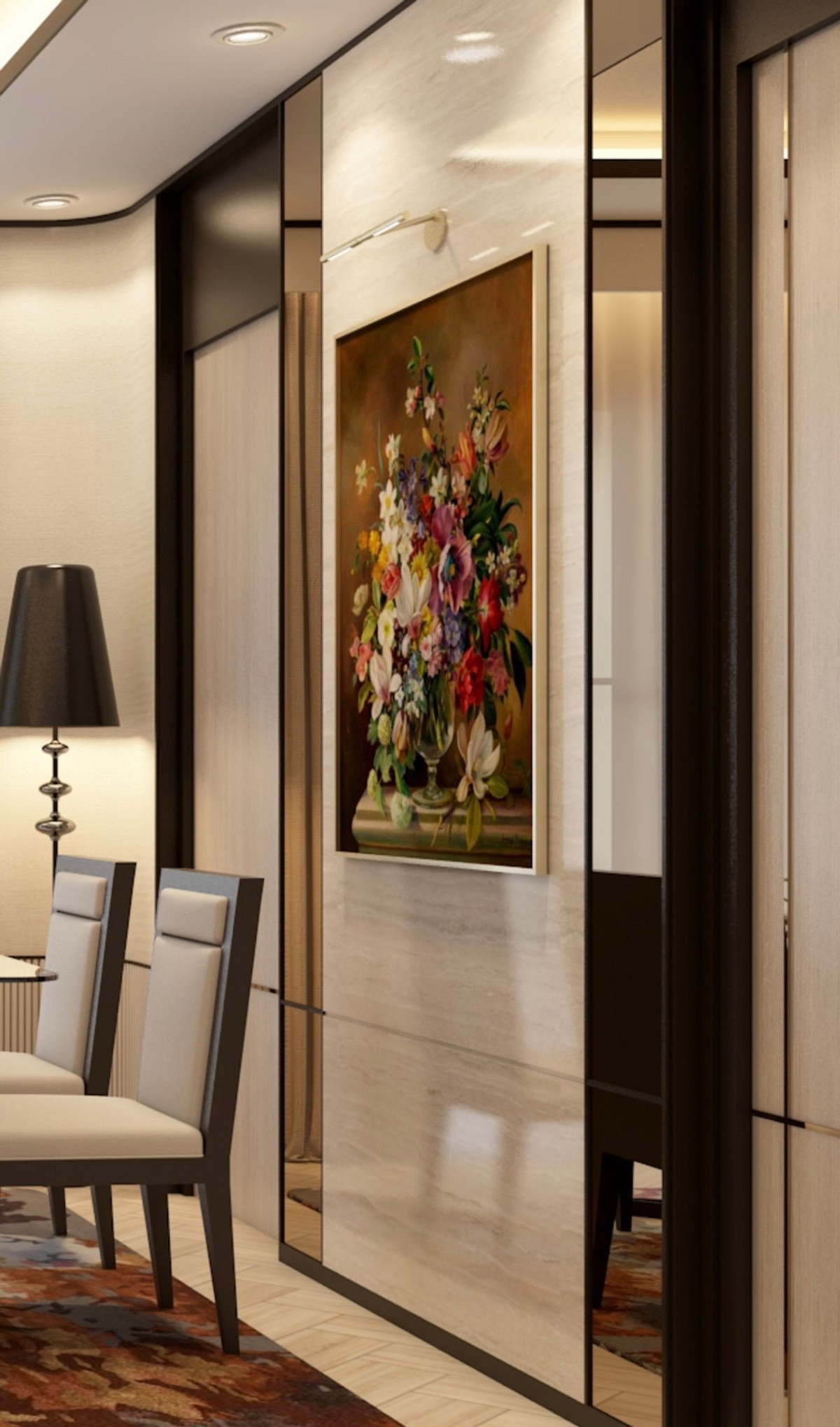 For RentCondoSukhumvit, Asoke, Thonglor : 96923 - Condo for rent, The Reserve Sukhumvit 61, modern classic style, ready to move in.