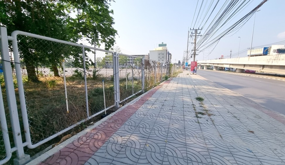 ขายที่ดินปทุมธานี รังสิต ธรรมศาสตร์ : ที่ดินแปลงใหญ่ติดถนนติวานนท์ เมืองปทุมธานี 