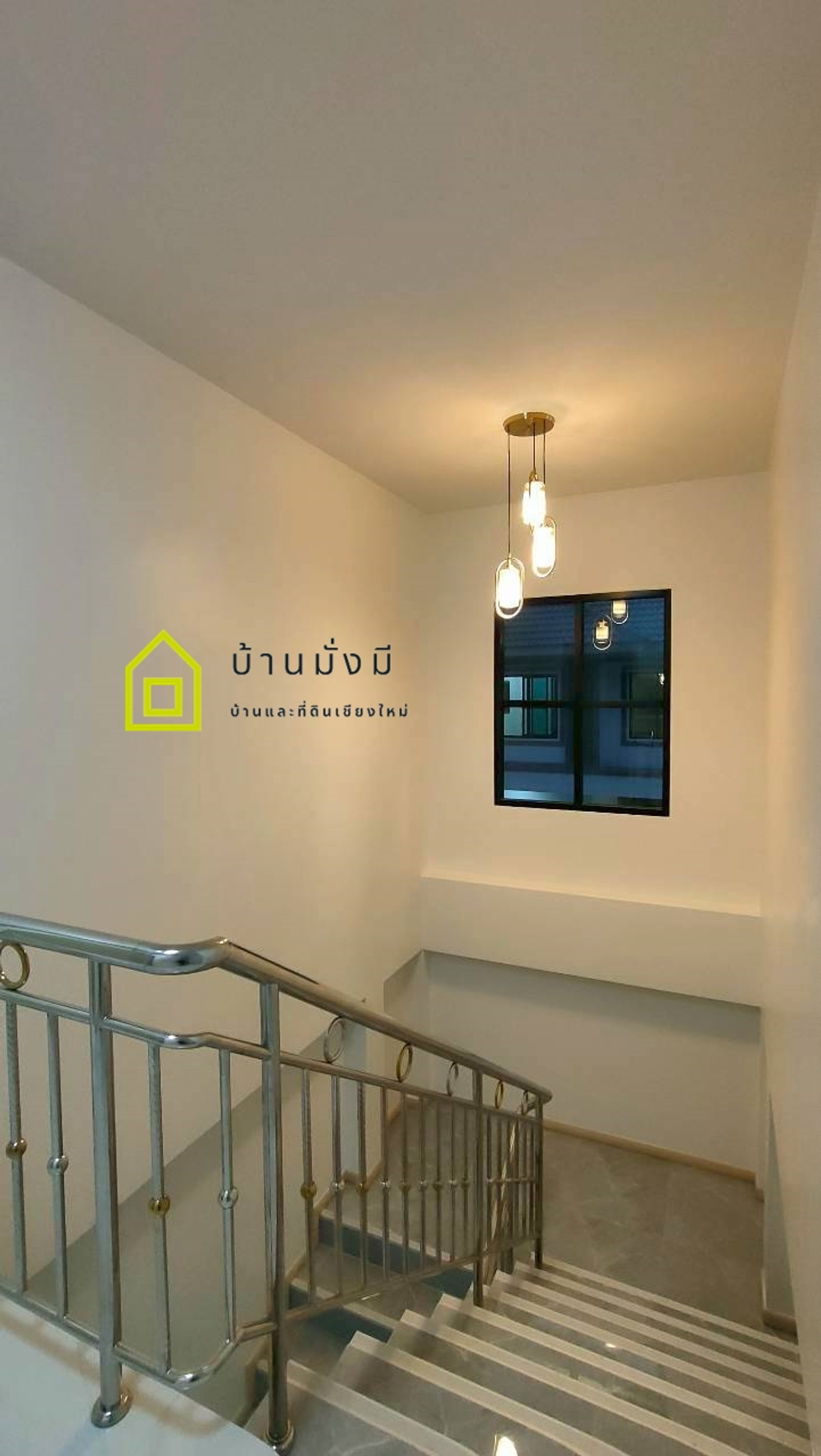 For SaleHouseChiang Mai : 2-story detached house near Maejo University (2 kilometers from Maejo University), Wat Mongkol Setthi intersection zone.