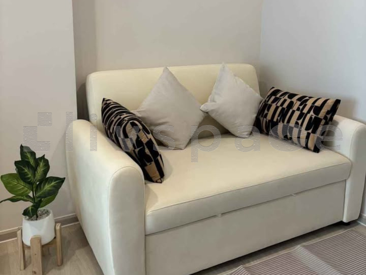 For RentCondoWitthayu, Chidlom, Langsuan, Ploenchit : ▚ LH221ツ FOR RENT: Life One Wireless 1BR 35sqm. 21K ✨ Fully Furnished & Move-in Ready, Heart of Wireless Road 🏙️