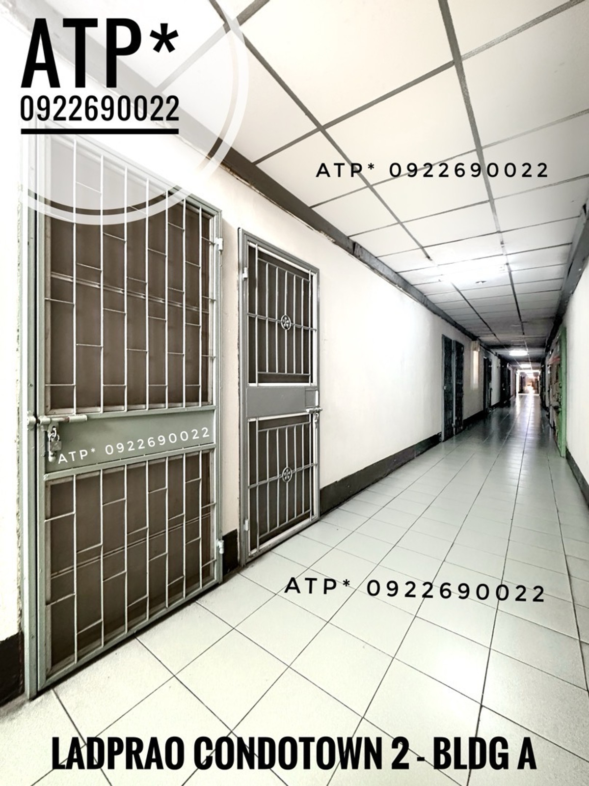 For SaleCondoLadprao101, Happy Land, The Mall Bang Kapi : **SELL 450K** Ladprao CondoTown 2 Ladprao 87 - New Renovate/Unused Studio 21.5 Sqm Bldg A - 1Bed/1Bath/Furnished as photos