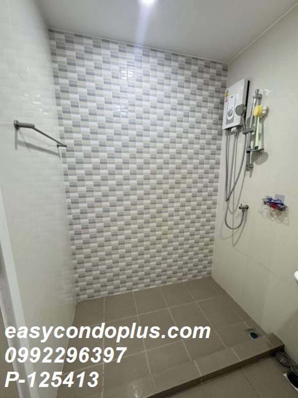 For RentCondoSamut Prakan,Samrong : P-125413 Condo for rent! Studio 26 sq m. @ Lesto Sukhumvit 113 - good price 8,000 baht Line Id: @easycondoplus 099-229-6397