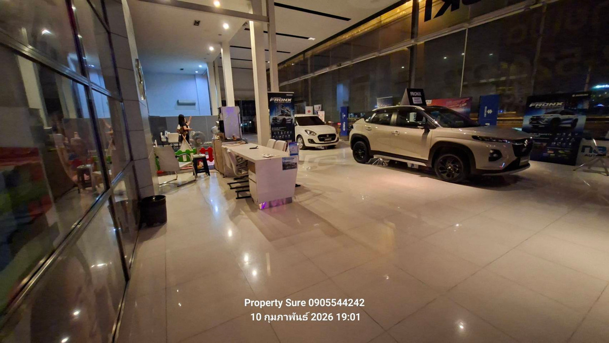 ให้เช่าโชว์รูมปทุมธานี รังสิต ธรรมศาสตร์ : ให้เช่าโชว์รูมรถยนต์พร้อมศูนย์บริการ ติดถนนพหลโยธิน ทำเลดีมาก