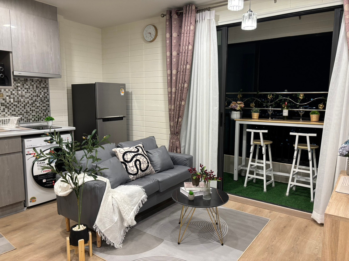 ให้เช่าคอนโดท่าพระ ตลาดพลู วุฒากาศ : 🌲✨ ให้เช่าคอนโดตกแต่งใหม่ สไตล์มินิมอล สุดน่ารัก 2 ห้องนอน Ideo Sathon -Thaphra- BTS Pho Nimit 