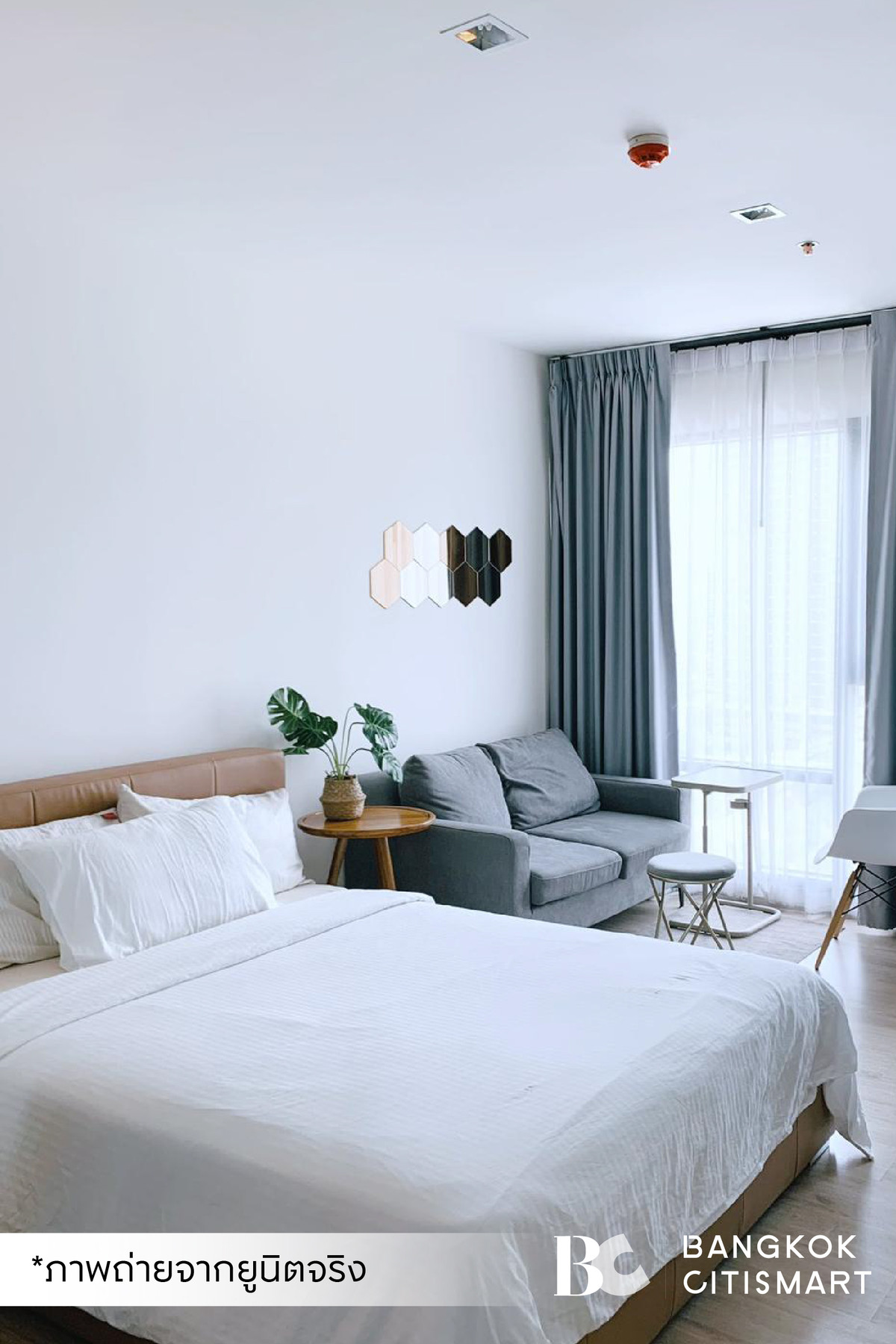 For RentCondoSukhumvit, Asoke, Thonglor : 🔥 Ready to move in RHYTHM Sukhumvit 36-38 (Studio room 24 sq.m.) Beautiful room plan, meets living needs. Interested: 0952072852 (Kate)