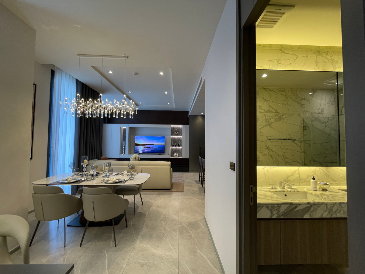 For SaleCondoSukhumvit, Asoke, Thonglor : [THE CROWN JEWEL] 3-Bedroom Rare Unit @ Hyde Heritage Thonglor – Superior life on the 31st floor, northern skyline view. A new definition of the word 