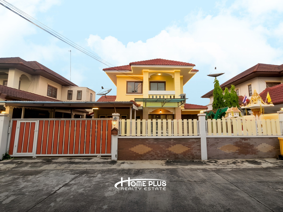 ขายบ้านปทุมธานี รังสิต ธรรมศาสตร์ : บ้านเดี่ยว 2 ชั้น หมู่บ้านสินธรรังสิต ปทุมธานี ซอย E5 ใกล้ฟิวเจอร์พาร์ครังสิต และรถไฟฟ้าสถานีรังสิต