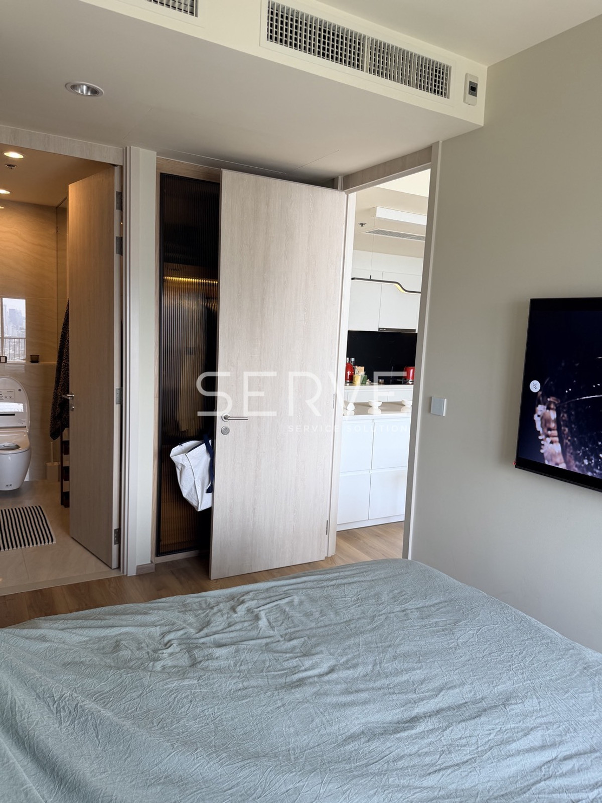 For SaleCondoSukhumvit, Asoke, Thonglor : 2 Beds 63.71 sq.m. High Fl. Unit Center Thong Lor Area and Close to BTS Thong Lo at Noble Form Thonglor Condo  / For Sale