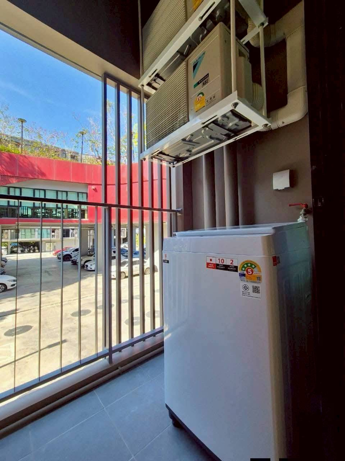 ให้เช่าคอนโดมีนบุรี-ร่มเกล้า : #L195🎉 310369 ให้เช่าคอนโด แอทโมซ โฟลว์ มีนบุรี