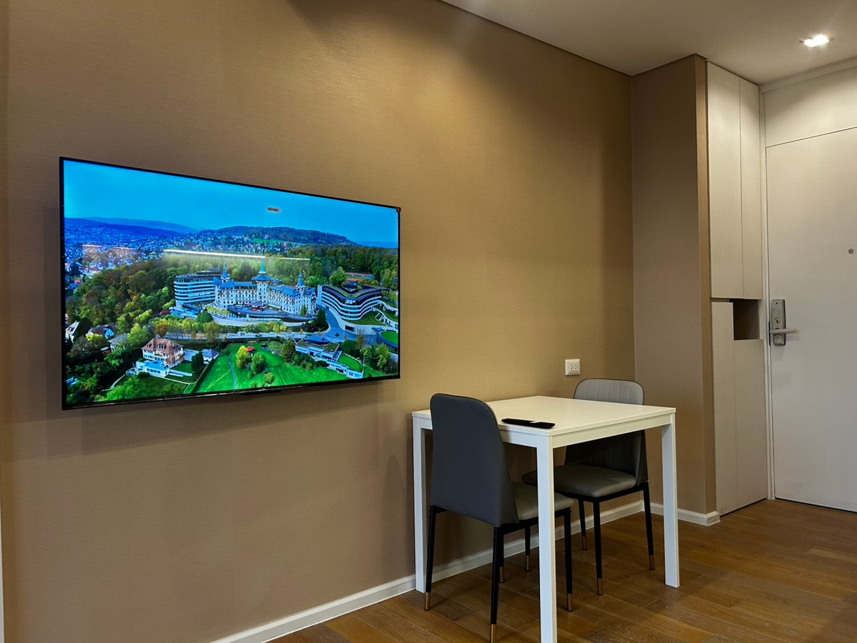 ให้เช่าคอนโดลาดพร้าว เซ็นทรัลลาดพร้าว : ให้เช่า 📍 The Saint Residences 📍 เฟอร์นิเจอร์ และ เครื่องใช้ไฟฟ้าครบ ใกล้ BTS ห้าแยกลาดพร้าว