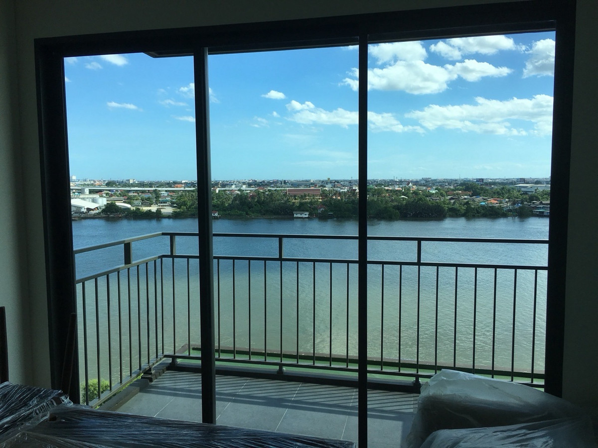 For SaleCondoRama3 (Riverside),Satupadit : Riverfront room for sale    Full river view
U Delight Residence Riverfront