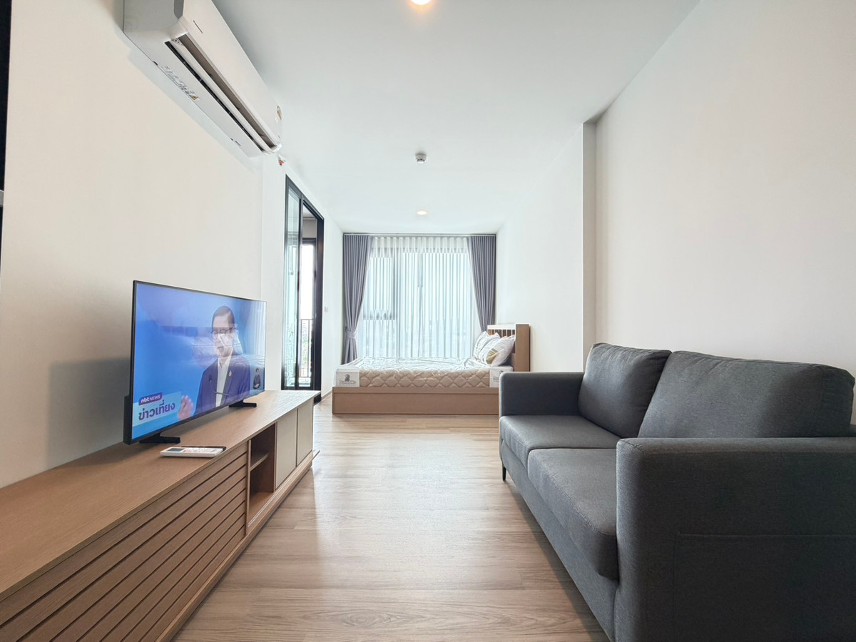 ให้เช่าคอนโดปิ่นเกล้า จรัญสนิทวงศ์ : 🏢💛✨New Condo for Rent 🚫NOT PET FRIENDLY | Triple Station Access 🚆 1BR 28 Sq.m. | Only 15,000 THB/Month