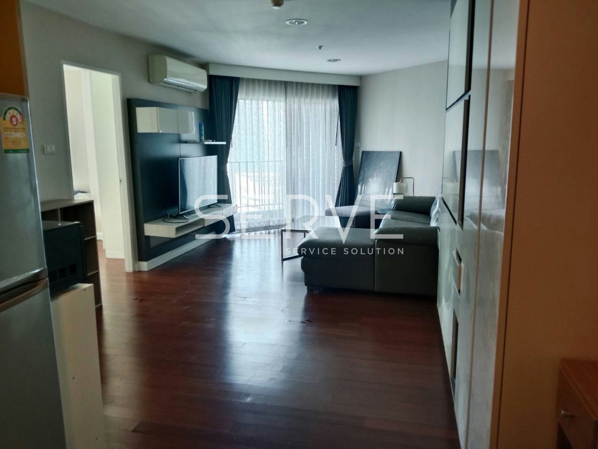 For RentCondoRama9, Petchburi, RCA : 2 Beds Large Room Super High Fl. 30+ City View Fully furnished Good Location Close To MRT Phra Ram 9  @  Belle Grand Rama 9