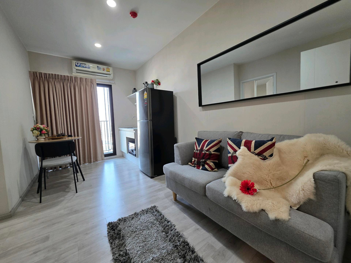 ให้เช่าคอนโดนนทบุรี บางใหญ่ บางบัวทอง : ด่วนให้เช่า Plum Central station ห้อง Renovated ใหม่ ยังไม่เคยปล่อยเช่า เฟอร์ใหม่ เครื่องไฟฟ้าใหม่ ห้องสวย ชั้นสูง 