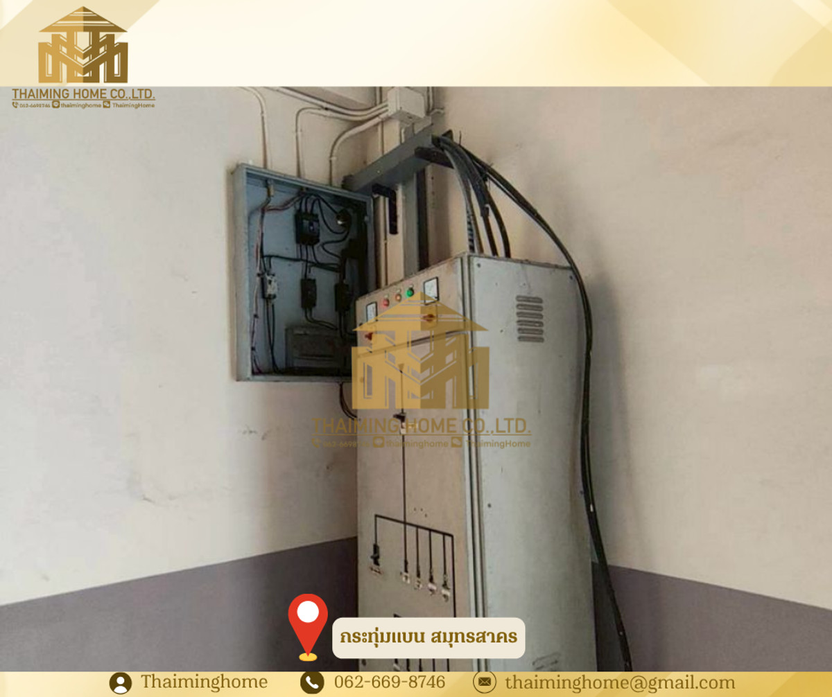 For RentWarehouseMahachai Samut Sakhon : For rent Home Factory /Factory with house 1 rai, Krathum Baen area, Om Noi, Samut Sakhon Province (TW8-12326)