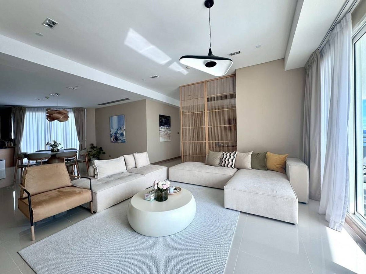 ให้เช่าคอนโดพัทยา บางแสน ชลบุรี สัตหีบ : ให้เช่า คอนโดหรู 3 ห้องนอน ขนาด 217 ตารางเมตร วิวทะเลจอมเทียน