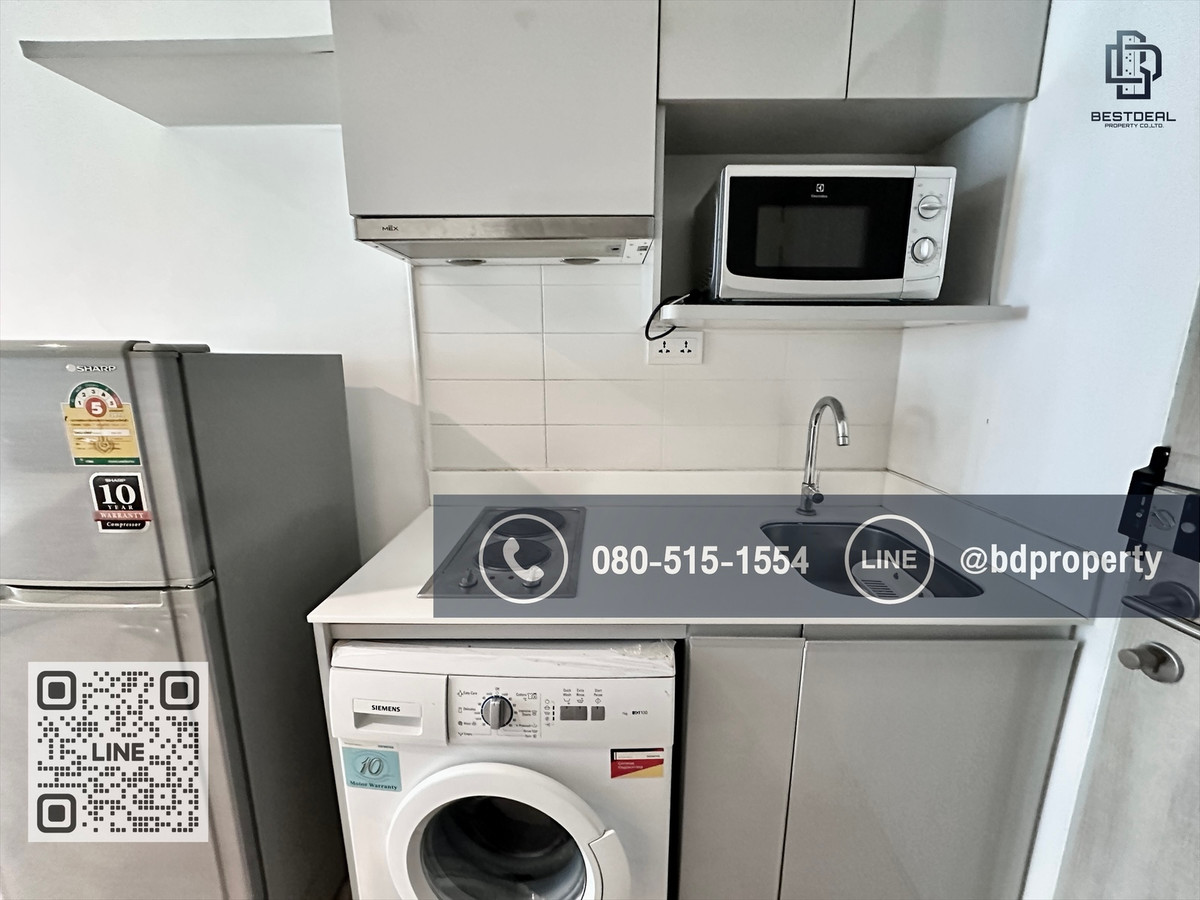 ให้เช่าคอนโดพระราม 9 เพชรบุรีตัดใหม่ RCA : Bestdeal ให้เช่า Studio 22ตรม.ราคา13,000/เดือนเท่านั้น เฟอร์นิเจอร์และเครื่องใช้ไฟฟ้าครบ “IDEO MOBI RAMA 9” ใกล้MRT และ เซ็นทรัลพระราม 9 เพียง 80 ม.