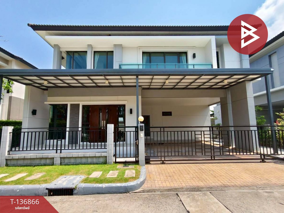 For SaleHousePattanakan, Srinakarin : Single house for sale The City Village, Pattanakarn (The City Pattanakarn), Bangkok