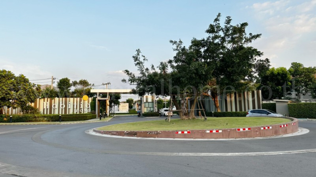 ขายบ้านปทุมธานี รังสิต ธรรมศาสตร์ : บ้านเดี่ยว ฮาบิเทีย บอนด์ ราชพฤกษ์ หลังมุม ต่อเติมครบ พร้อมอยู่