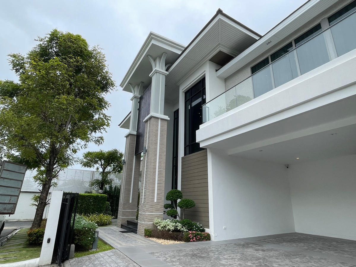 For RentHouseEakachai, Bang Bon : The Pavilla (Private Residences) Bangbon 3 Luxury House for Rent 4 Bedrooms 485 Sq.m. Please call: 062-496-6454