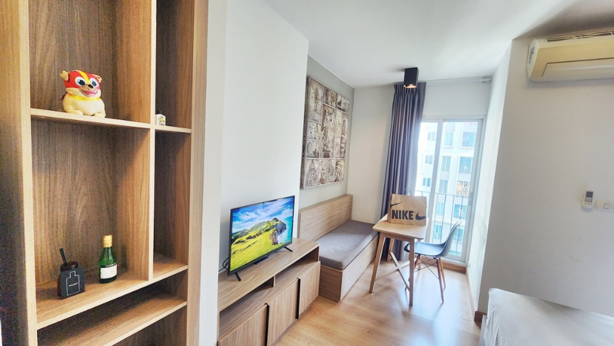 For RentCondoKasetsart, Ratchayothin : 🌟Chapter 1 Kaset Campus project, next to Kaset Intersection, next to BTS Senanikom🎈 Upper floor, garden and swimming pool view. Ready to move in immediately