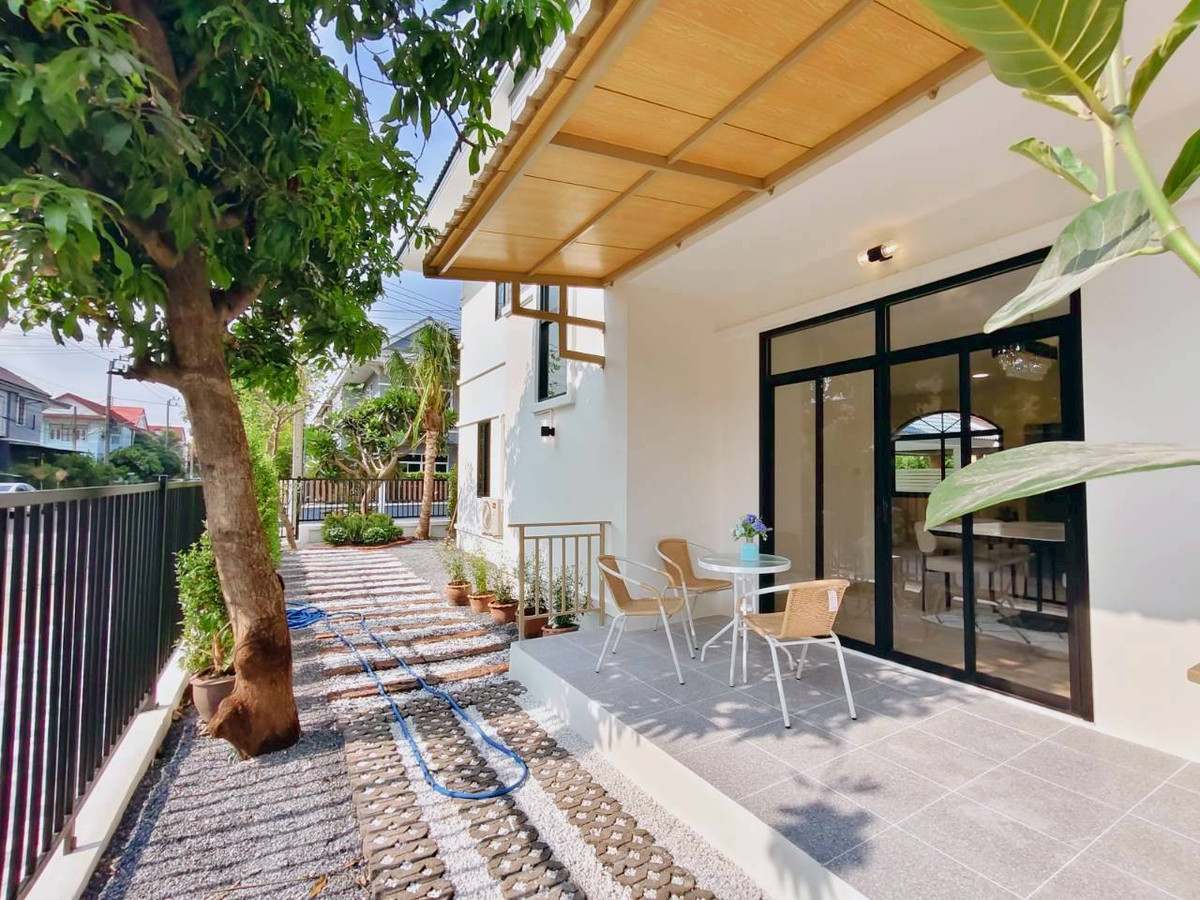 ขายบ้านนวมินทร์ รามอินทรา : ขายบ้านเดี่ยว 2 ชั้น #หมู่บ้านพนาสนธิ์การ์เด้นโฮม6 เนื้อที่ 76 ตารางวา 4 ห้องนอน 4 ห้องน้ำ  รีโนเวทใหม่ พร้อมอยู่ #แถมเฟอร์นิเจอร์ ใกล้รร.สาธิตพัฒนา ถนนหทัยราษฏร์ โรงเรียนขุมทอง รพ.สินแพทย์