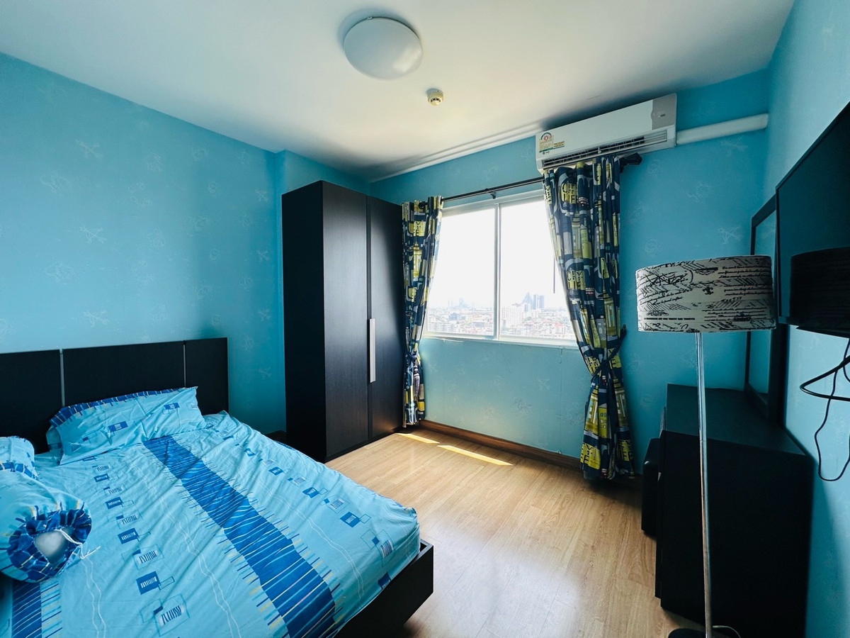 For RentCondoRattanathibet, Sanambinna : Spacious room, comfortable, near MRT Nonthaburi Government Center, easy travel, 2 bedrooms.