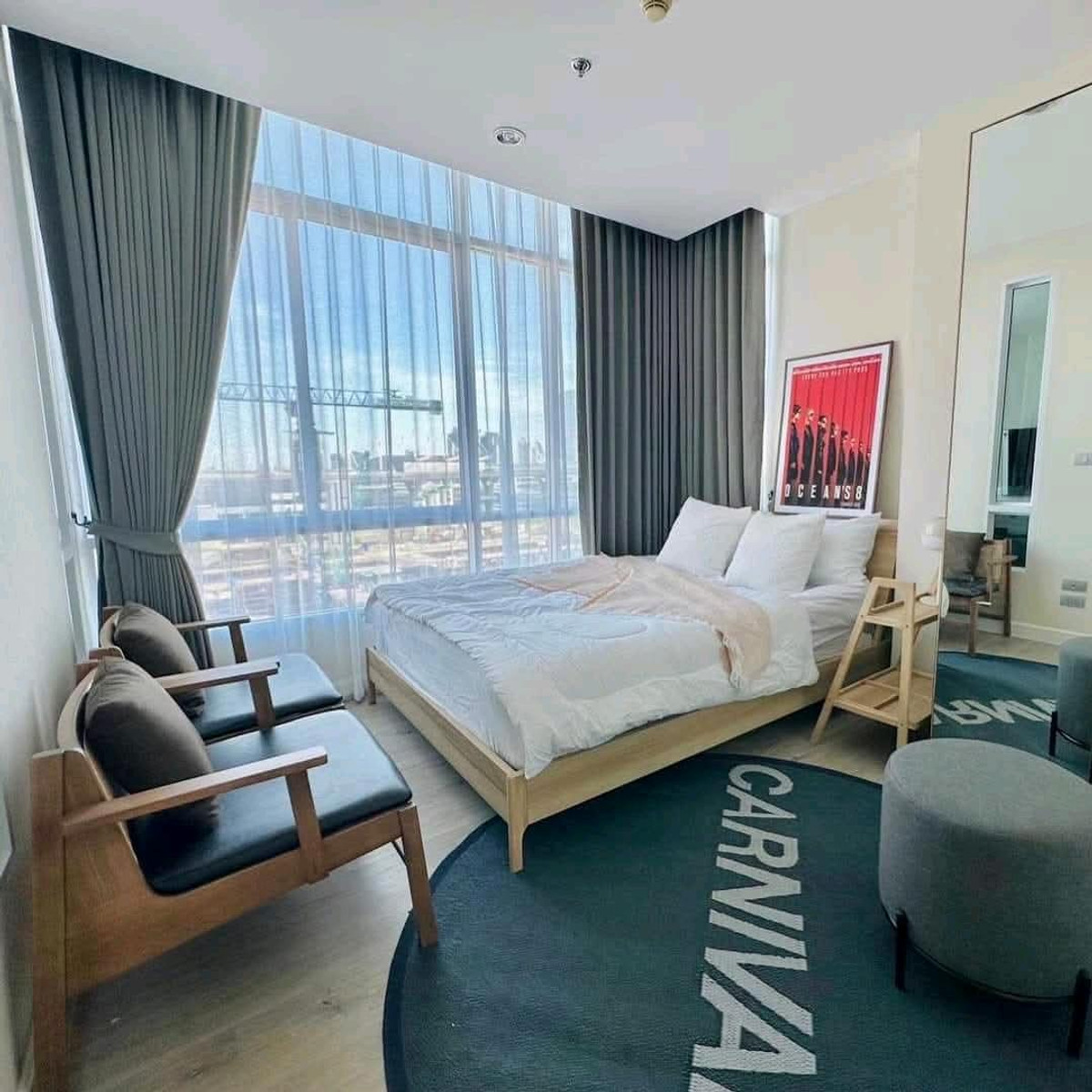 ให้เช่าคอนโดอ่อนนุช อุดมสุข : 🚩For Rent : The Sky sukhumvit / Available April 16,26 / 35 Sqm. / Fully Furnished 