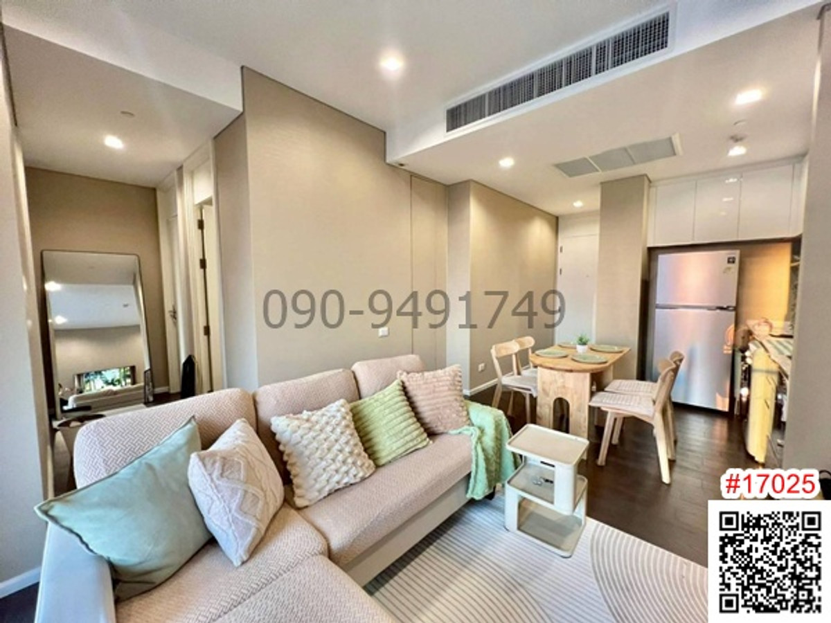 For RentCondoLadprao, Central Ladprao : Condo for rent, The Saint Residences, 2 bedrooms, near MRT Phahon Yothin.