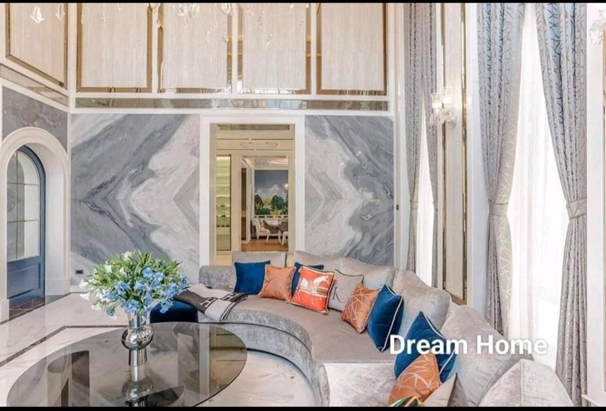 บ้านบางนา แบริ่ง ลาซาล : คฤหาสน์หรู 5 ห้องนอน นันทวัน บางนา กม.7 Tel: 083-966-3665