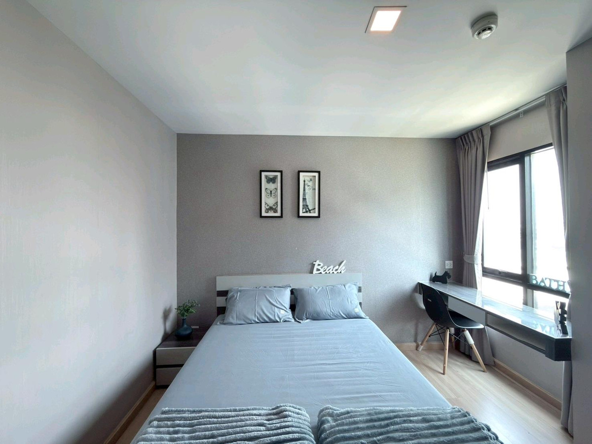 For RentCondoVipawadee, Don Mueang, Lak Si : 📣 Condo for rent Knightsbridge Sky City Saphan Mai 🏢 next to BTS Sai Yut 0 M. Corner room next to fire escape stairs, special plan with complete furniture and electrical appliances, only 11,000/month ‼️