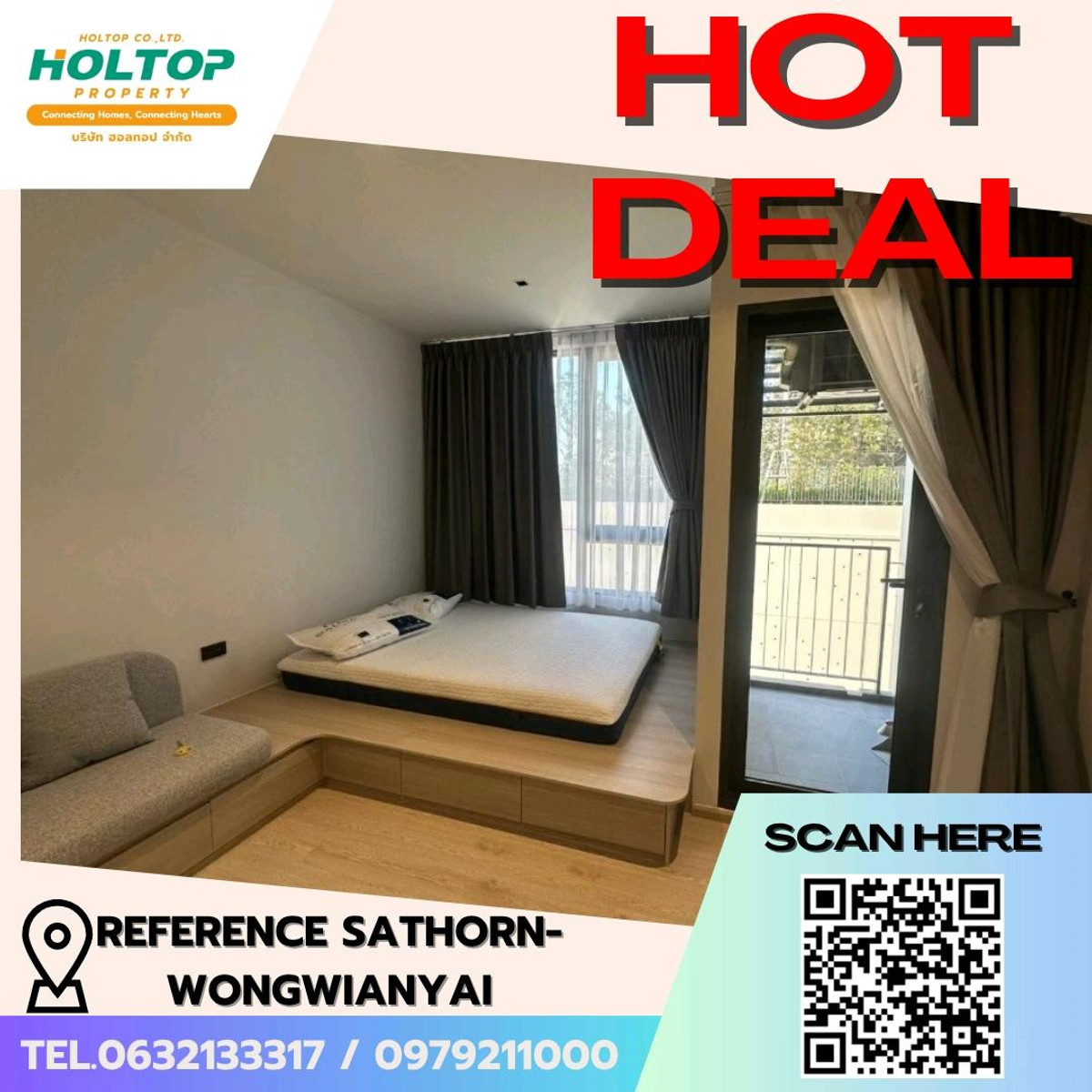 For RentCondoWongwianyai, Charoennakor : #E191 (Former code S2858) 🎉 260369 Condo for Rent Reference Sathorn-Wongwianyai
