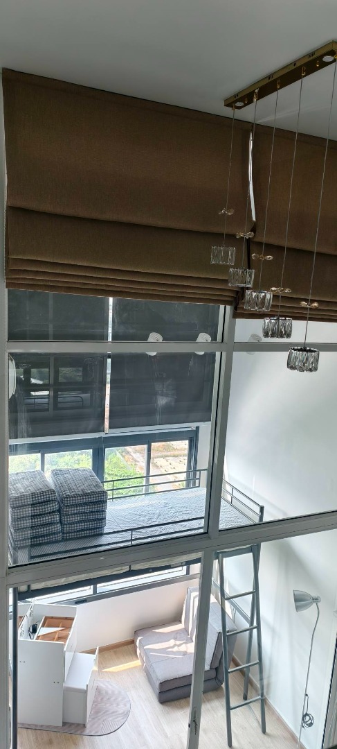 ให้เช่าคอนโดพระราม 9 เพชรบุรีตัดใหม่ RCA : 🔥ให้เช่าด่วน🔥ไอดีโอ นิว พระราม 9 ห้อง Duplex เพดานสูง 4.5 ม. ชั้น 20 วิวโล่ง ใกล้ Airport Link รามคำแหง พร้อมอยู่ เฟอร์ครบ