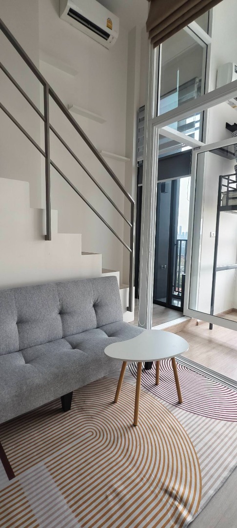 ให้เช่าคอนโดพระราม 9 เพชรบุรีตัดใหม่ RCA : 🔥ให้เช่าด่วน🔥ไอดีโอ นิว พระราม 9 ห้อง Duplex เพดานสูง 4.5 ม. ชั้น 20 วิวโล่ง ใกล้ Airport Link รามคำแหง พร้อมอยู่ เฟอร์ครบ