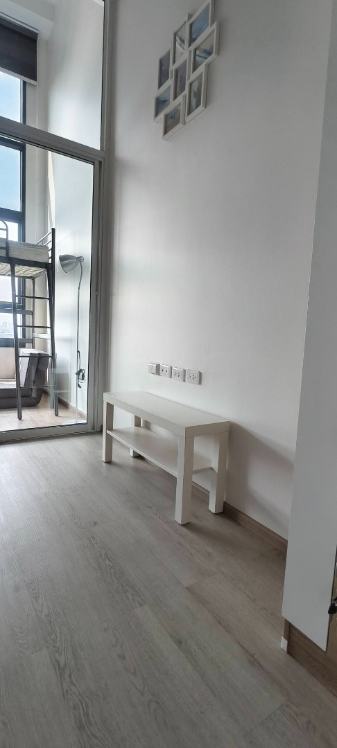 ให้เช่าคอนโดพระราม 9 เพชรบุรีตัดใหม่ RCA : 🔥ให้เช่าด่วน🔥ไอดีโอ นิว พระราม 9 ห้อง Duplex เพดานสูง 4.5 ม. ชั้น 20 วิวโล่ง ใกล้ Airport Link รามคำแหง พร้อมอยู่ เฟอร์ครบ