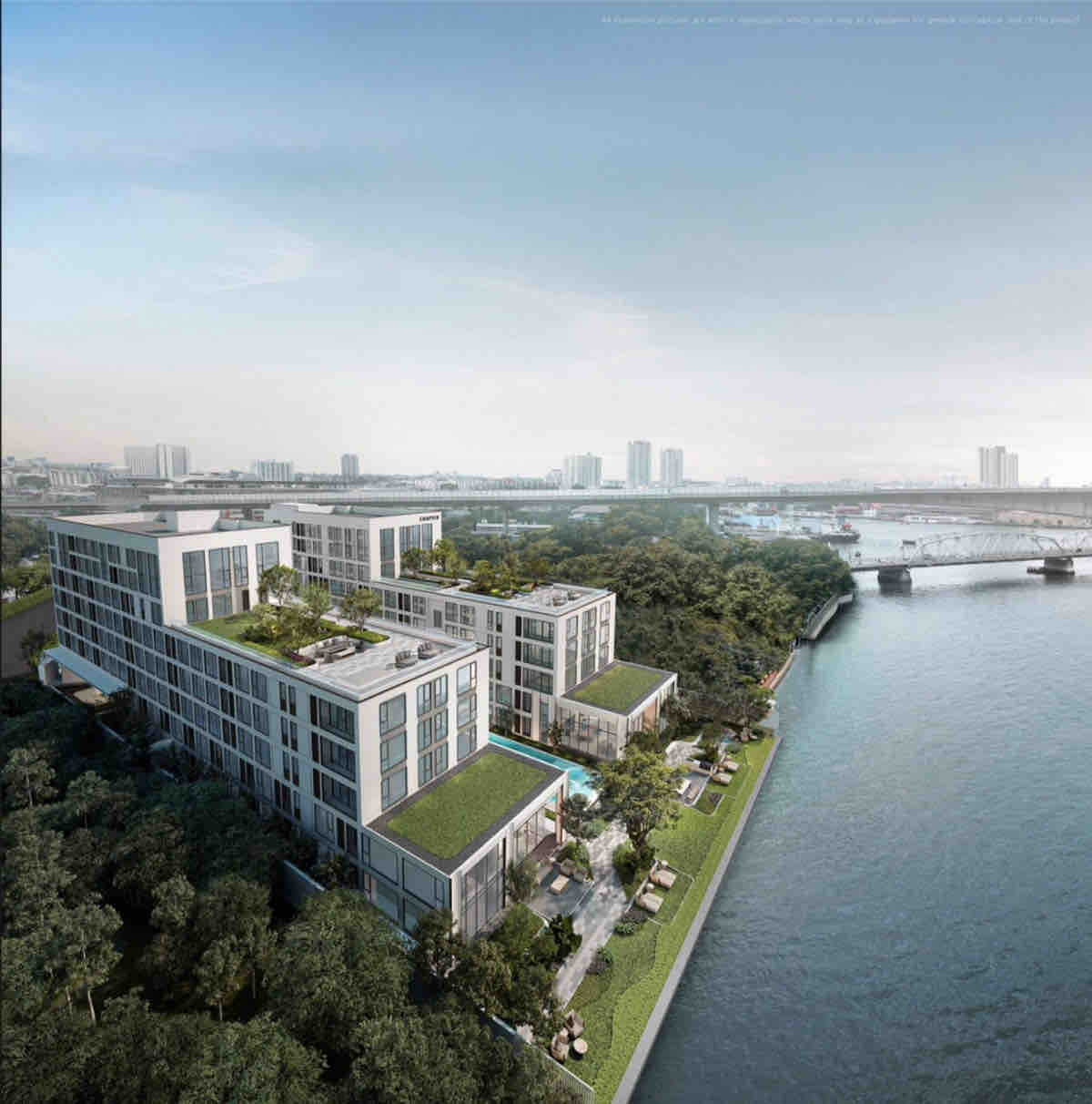 ขายดาวน์คอนโดสาทร นราธิวาส : ขายดาวน์ ห้อง One Bedroom Plus Chapter Charoenkrung Riverside